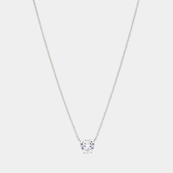 Nadri Jewelry - Nadri MODERN LOVE HEART NECKLACE